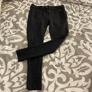 Loft grey dressy leggings, size 4